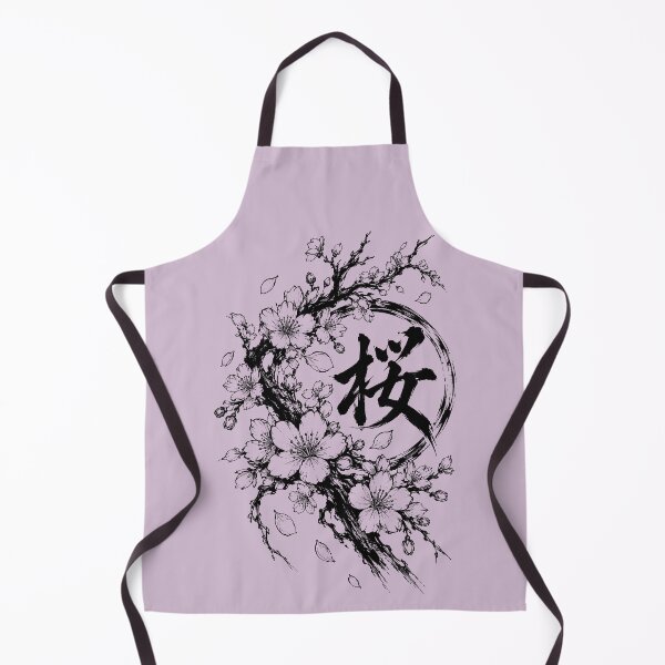 Item preview, Ink Sakura Branch with Enso and Kanji designed and sold by bapupa.
