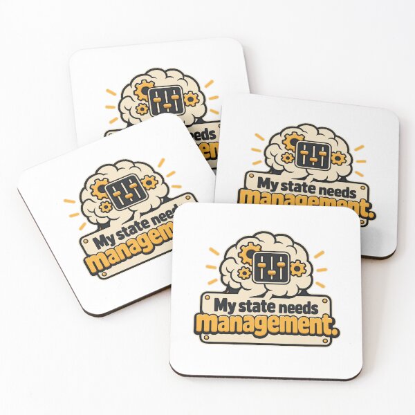 Item preview, My State Needs Management Humor Graphic designed and sold by ThreadQuirk.