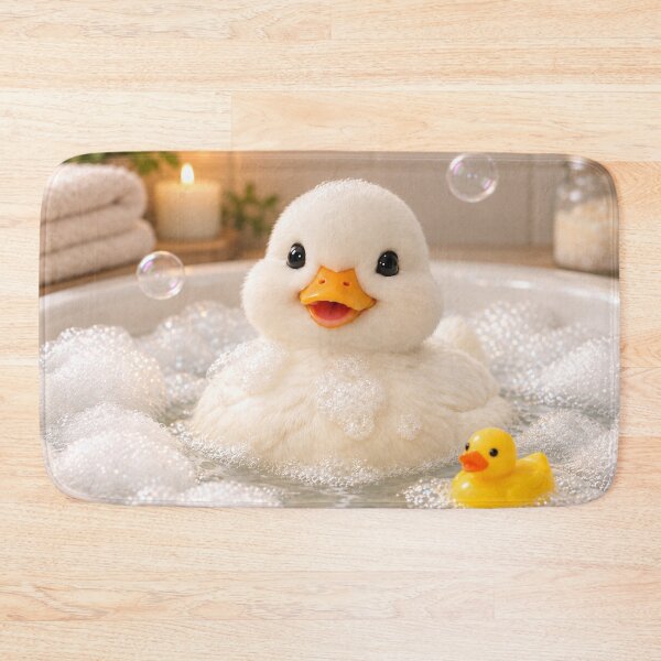 Item preview, Relaxing Call Duck Bubble Bath designed and sold by Sillytoe.