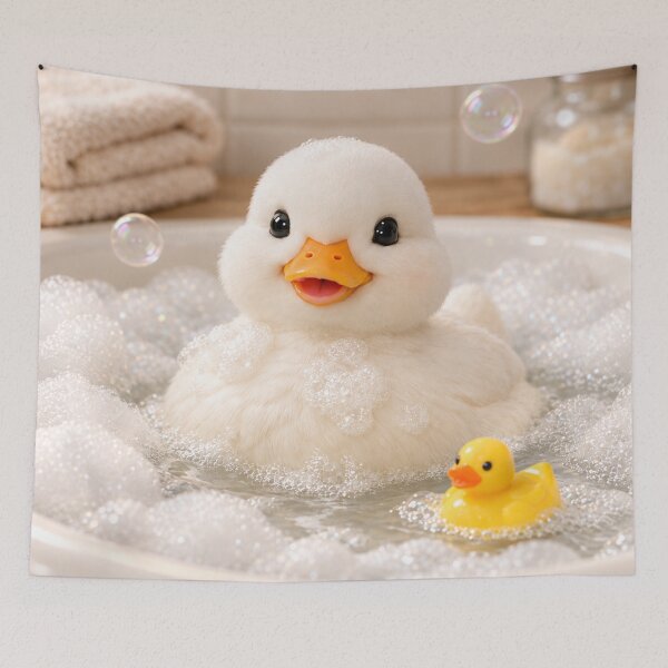 Item preview, Relaxing Call Duck Bubble Bath designed and sold by Sillytoe.