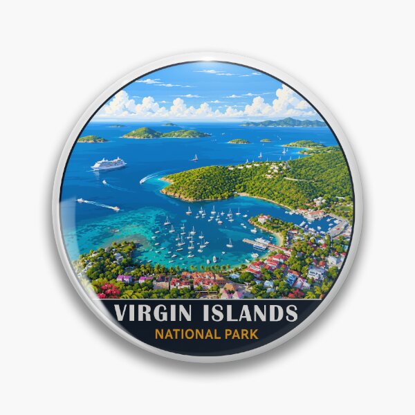 Item preview, Virgin Islands National Park Caribbean Beach Shirt designed and sold by Gideon Emmerich.