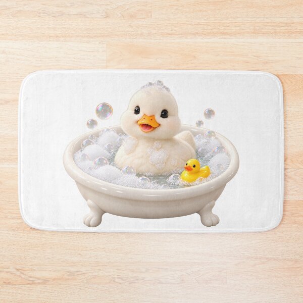 Item preview, Cute Call Duck Bathtub designed and sold by Sillytoe.