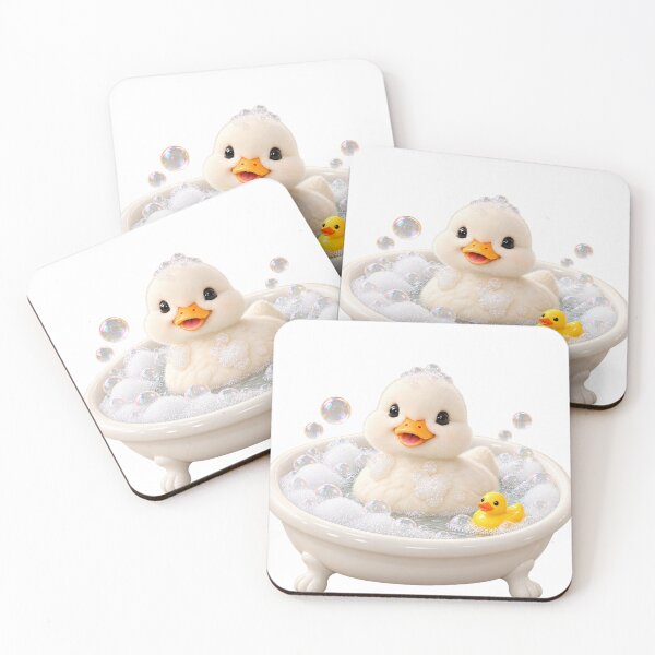Item preview, Cute Call Duck Bathtub designed and sold by Sillytoe.