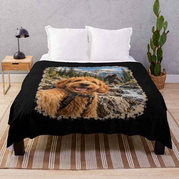 Item preview, Goldendoodle Bigfoot Selfie designed and sold by a-turner-paint.