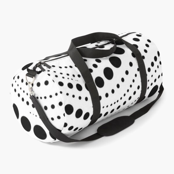 Item preview, Minimalist Black and White Wavy Dots Geometric Seamless Pattern designed and sold by Shivora Studio.