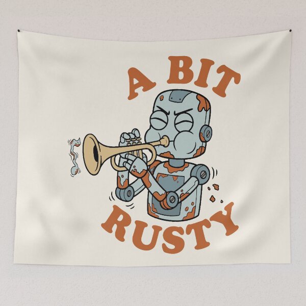 Item preview, A Bit Rusty - Rusty Robot designed and sold by Regal Rev.