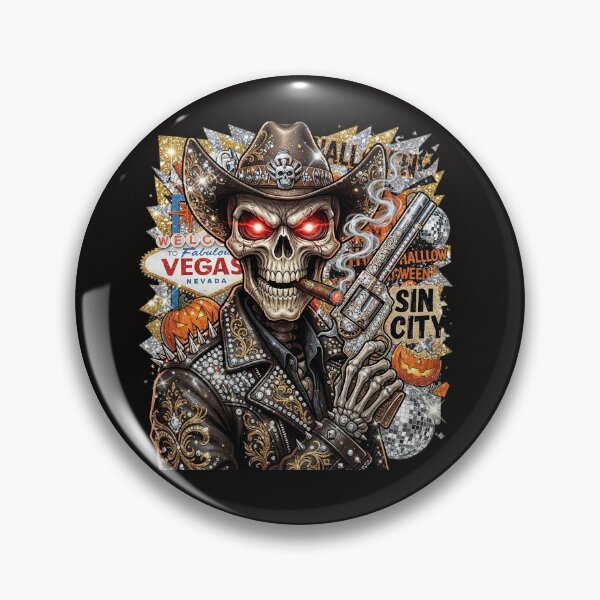 Item preview, Mafia Skeleton Cowboy Cigar Pumpkin Halloween designed and sold by Voodoo Store Paranormal Collections.