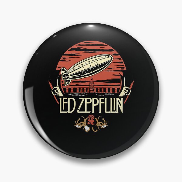 Item preview, Airship Flying Above City Skyline designed and sold by redbubblemoon.