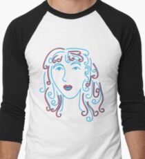 Girl Men's Baseball ¾ T-Shirt