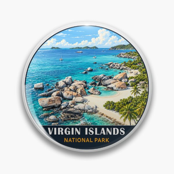 Item preview, Virgin Islands National Park Caribbean Beach Shirt designed and sold by Gideon Emmerich.