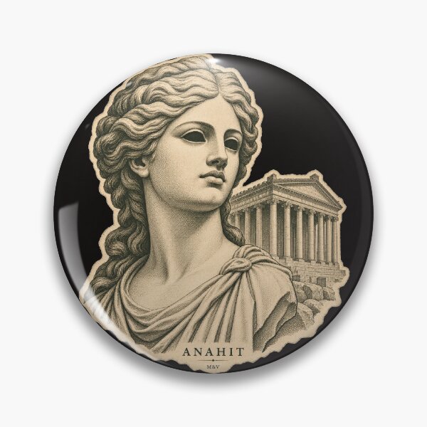 Item preview, Ancient Goddess Temple Lithograph designed and sold by Qenlo.