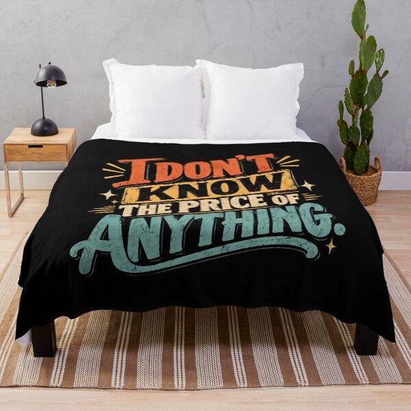 Item preview, I Don't Know The Price of Anything designed and sold by Ajahakodoma.