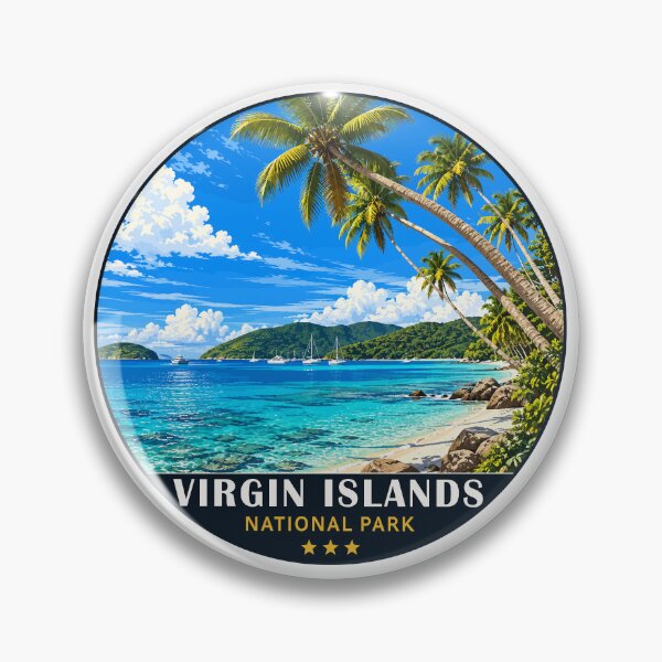 Item preview, Virgin Islands National Park Caribbean Beach Shirt designed and sold by Gideon Emmerich.