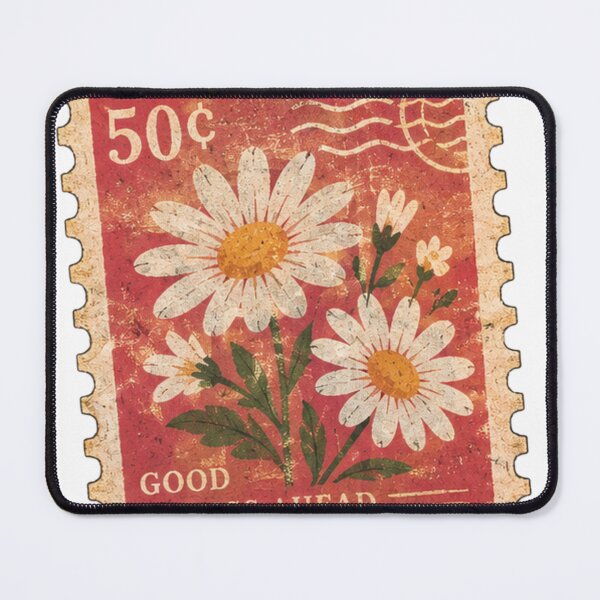 Item preview, Good Things Ahead Daisy Postage Stamp – Vintage Cottage core Floral Retro Mail Sticker designed and sold by Anstickerrr.