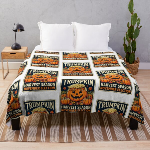 Item preview, Trumpkin Harvest Season November Election Funny Halloween Pumpkin designed and sold by EdenChampl.