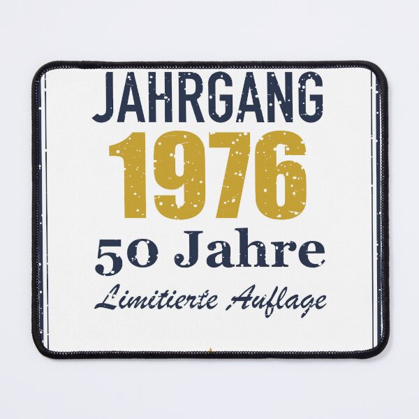 Item preview, Jahrgang 1976 – 50 Jahre Limitierte Auflage designed and sold by SpruchwerkShop.
