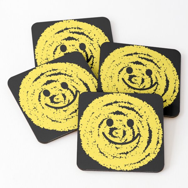 Item preview,  Distressed Yellow Smiley Face – Grunge Retro Happy Face Design designed and sold by NicolasMar.