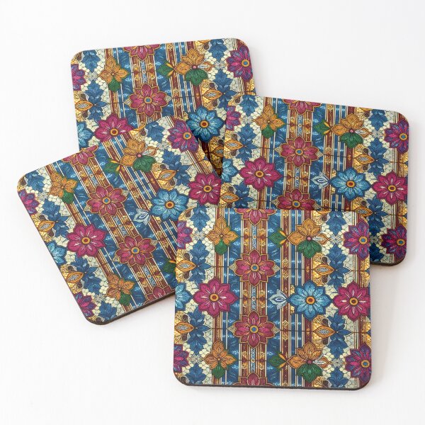 Item preview, Intricate African Arabesque Floral Pattern designed and sold by Sybille-Yates.
