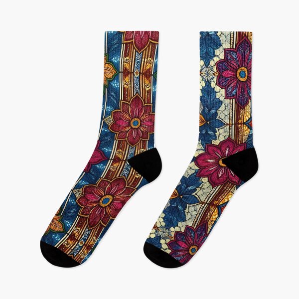 Item preview, Intricate African Arabesque Floral Pattern designed and sold by Sybille-Yates.
