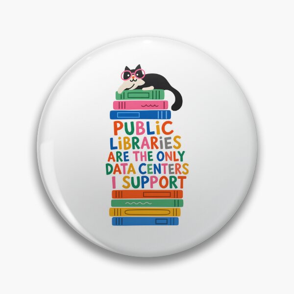Item preview, Public Libraries Are The Only Data Centers I Support designed and sold by tsunoi.