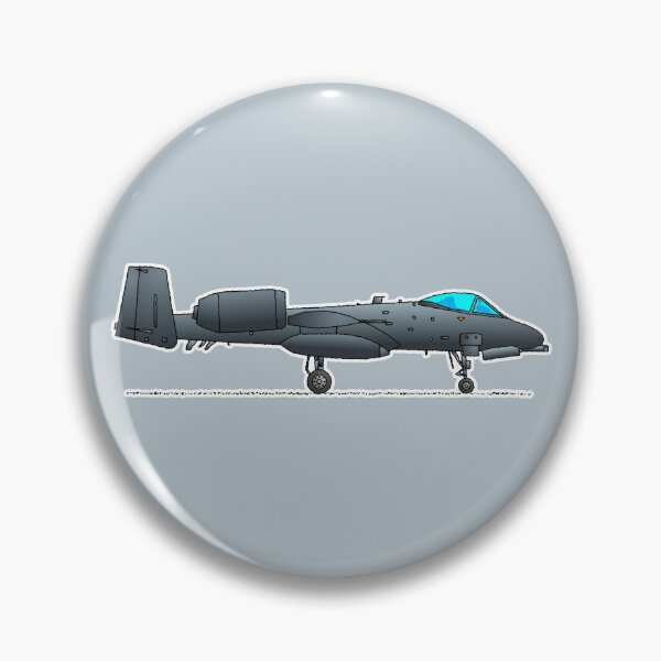 Item preview, A-10 Thunderbolt II Warthog Military Aircraft Art designed and sold by themagiccrayons.