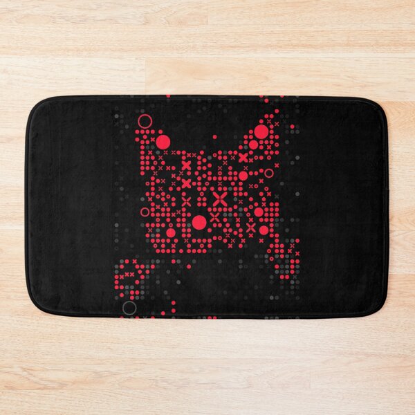 Item preview, Abstract Geometric Cat Portrait Halftone Art designed and sold by Lukasz Kobylka.