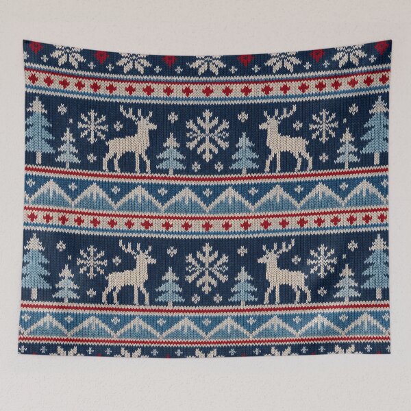 Item preview, Nordic Christmas Knit Pattern designed and sold by Sybille-Yates.