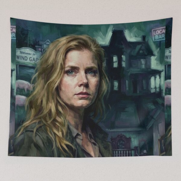 Item preview, Sharp Objects Mystery Drama Fine Art Tribute designed and sold by Art's Diner.