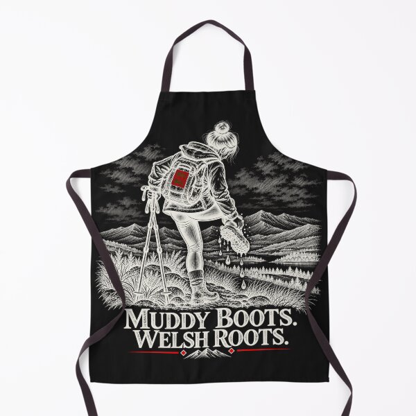 Item preview, Muddy Boots Welsh Roots Hiking Design designed and sold by Roots, Rain & Ridges.