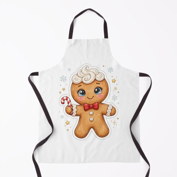 Aperçu de l'œuvre Cute Gingerbread Man Christmas Sticker créée et vendue par PRIME4YOU.