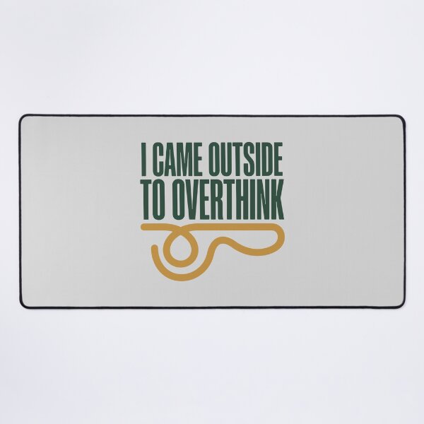 Item preview, I Came Outside to Overthink: Outdoor Overthinking Humour designed and sold by cursotti.