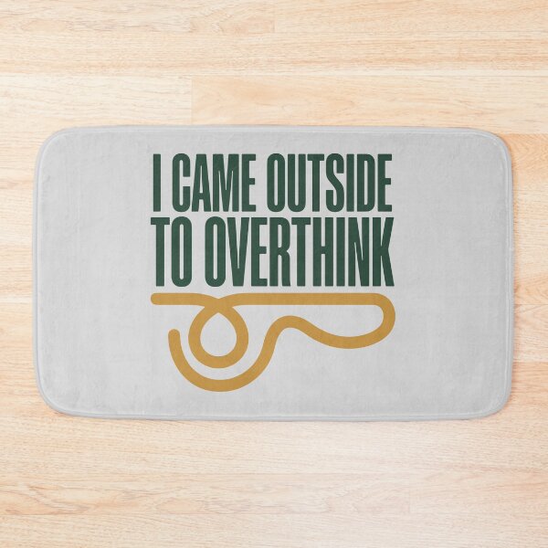 Item preview, I Came Outside to Overthink: Outdoor Overthinking Humour designed and sold by cursotti.