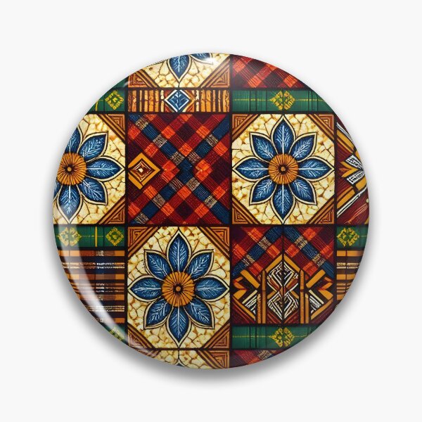 Item preview, Intricate African Arabesque Floral Pattern designed and sold by Sybille-Yates.