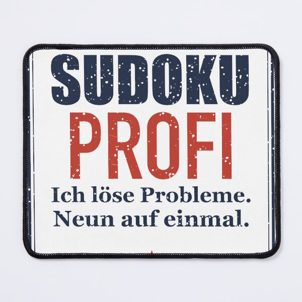 Item preview, Sudoku Profi – Ich löse Probleme designed and sold by SpruchwerkShop.