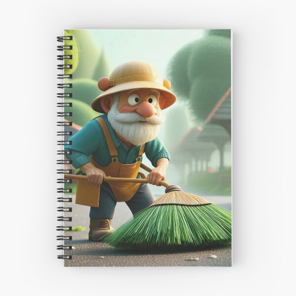 Item preview, Old Fart as a Road Sweeper designed and sold by Colin Bentham.