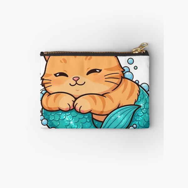 Item preview, Dreamy Mermaid Cat Ocean Tail Splash designed and sold by Dlvznbm.