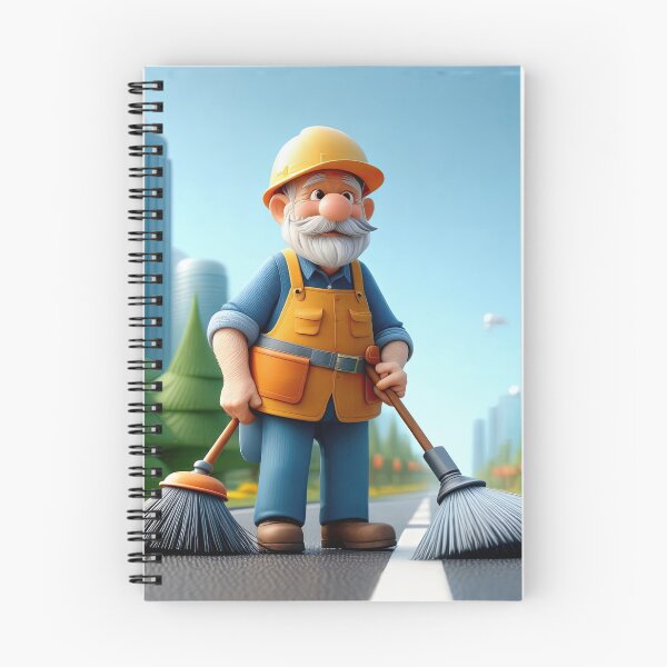 Item preview, Old Fart as a Road Sweeper designed and sold by Colin Bentham.