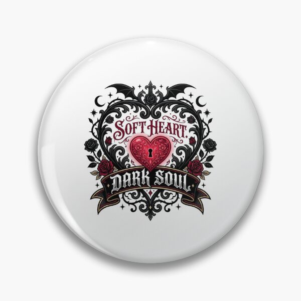 Item preview, Soft Heart Dark Soul designed and sold by Urban Clothes Market.