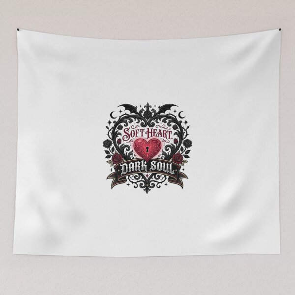 Item preview, Soft Heart Dark Soul designed and sold by Urban Clothes Market.