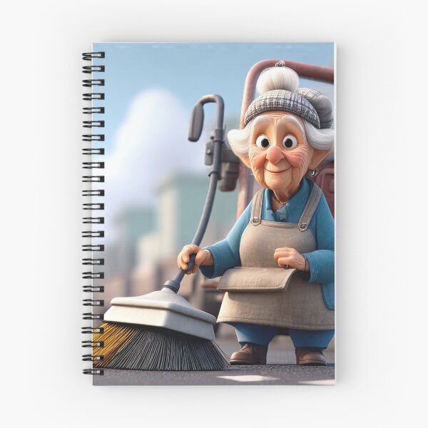 Item preview, Old Fart as a Road Sweeper designed and sold by Colin Bentham.