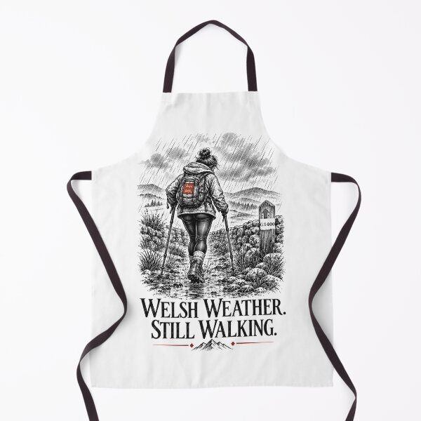 Item preview, Welsh Weather Still Walking Hiking Design designed and sold by Roots, Rain & Ridges.