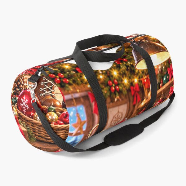 Item preview, Red Christmas Bauble - Where Holiday Magic Begins designed and sold by DoreenGehrkeArt.