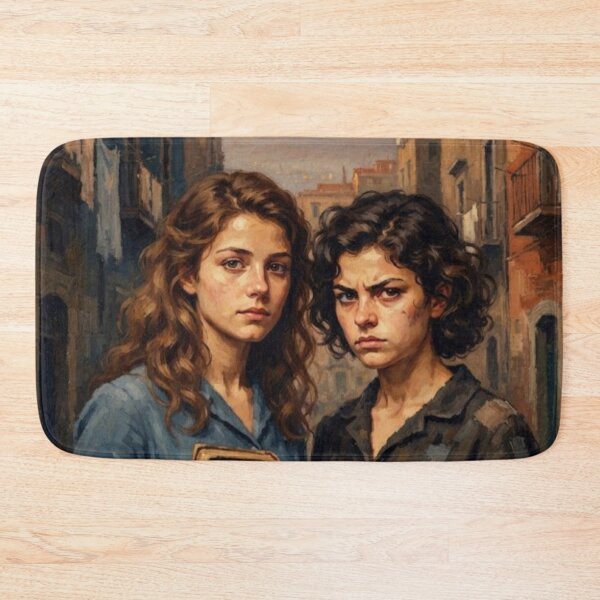 Item preview, My Brilliant Friend Drama Fine Art Tribute designed and sold by Art's Diner.