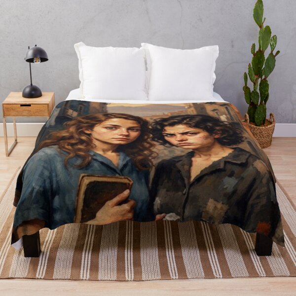 Item preview, My Brilliant Friend Drama Fine Art Tribute designed and sold by Art's Diner.