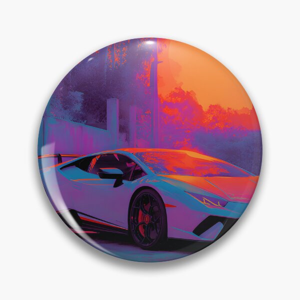 Item preview, Lamborghini Huracan Performante Fast Car Pop Art designed and sold by AutoPopStudio.
