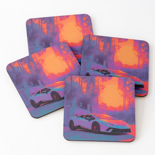 Item preview, Lamborghini Huracan Performante Fast Car Pop Art designed and sold by AutoPopStudio.