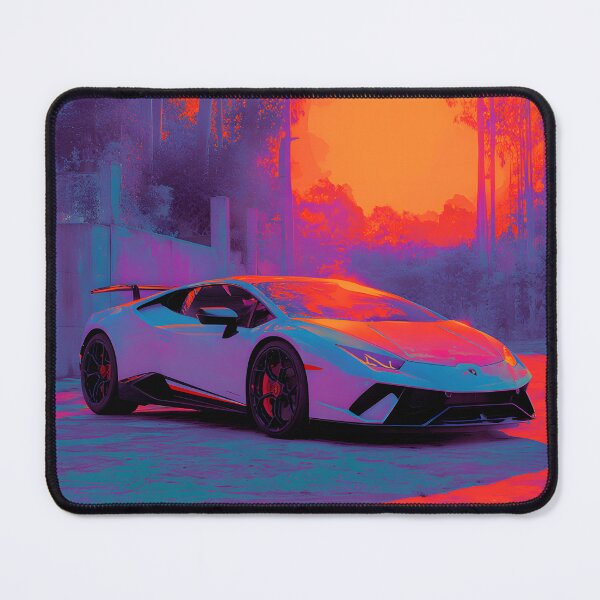 Item preview, Lamborghini Huracan Performante Fast Car Pop Art designed and sold by AutoPopStudio.