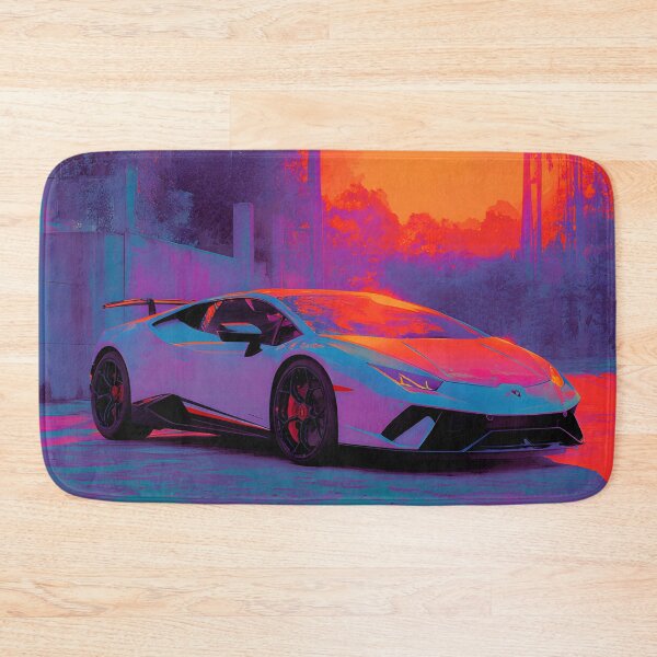 Item preview, Lamborghini Huracan Performante Fast Car Pop Art designed and sold by AutoPopStudio.