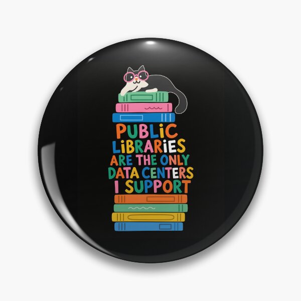 Item preview, Public Libraries Are The Only Data Centers I Support designed and sold by tsunoi.
