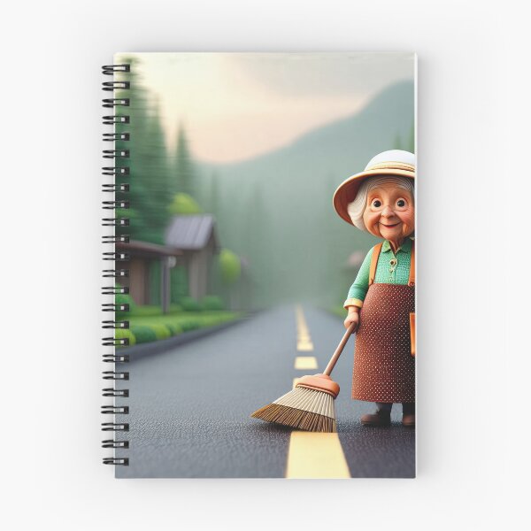 Item preview, Old Fart as a Road Sweeper designed and sold by Colin Bentham.